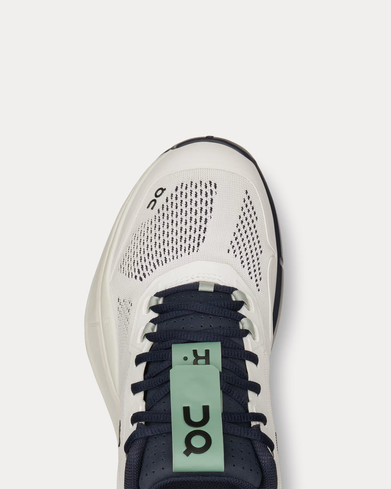 On Running Roger Pro Undyed-White / Aloe Low Top Sneakers - 4