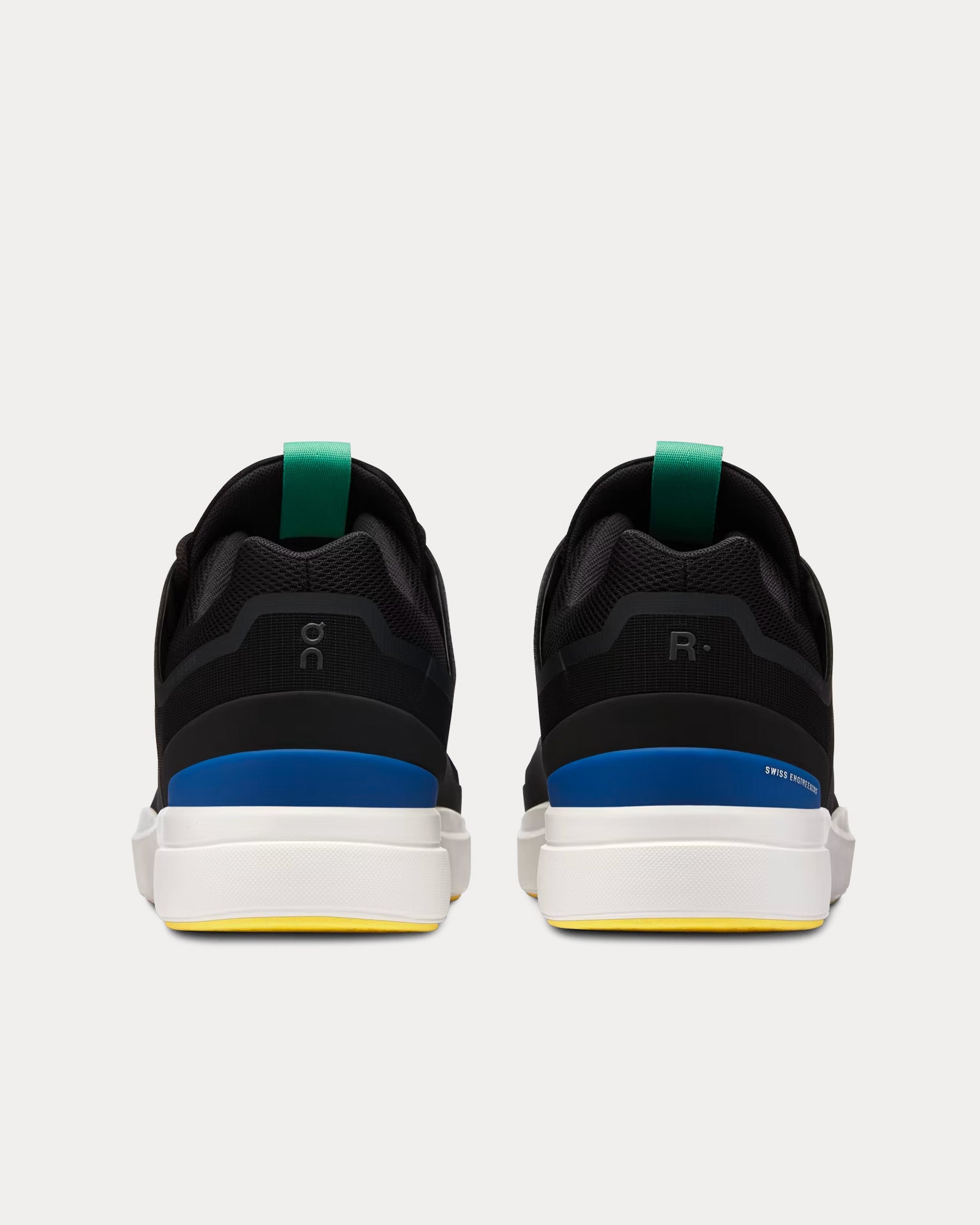 On Running - The Roger Spin Black / Indigo Low Top Sneakers