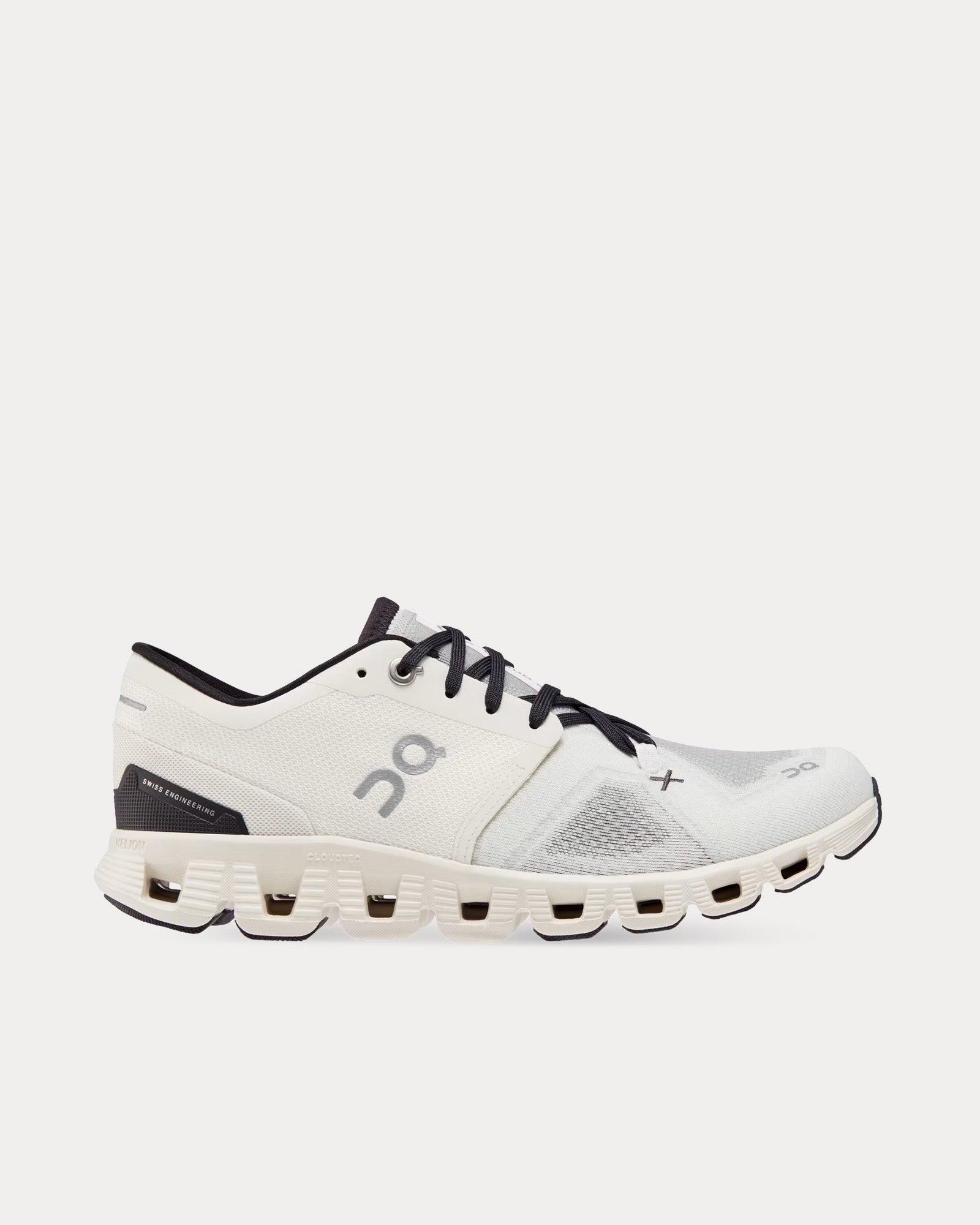 On Running Cloud X 3 White / Black Running Shoes - 1