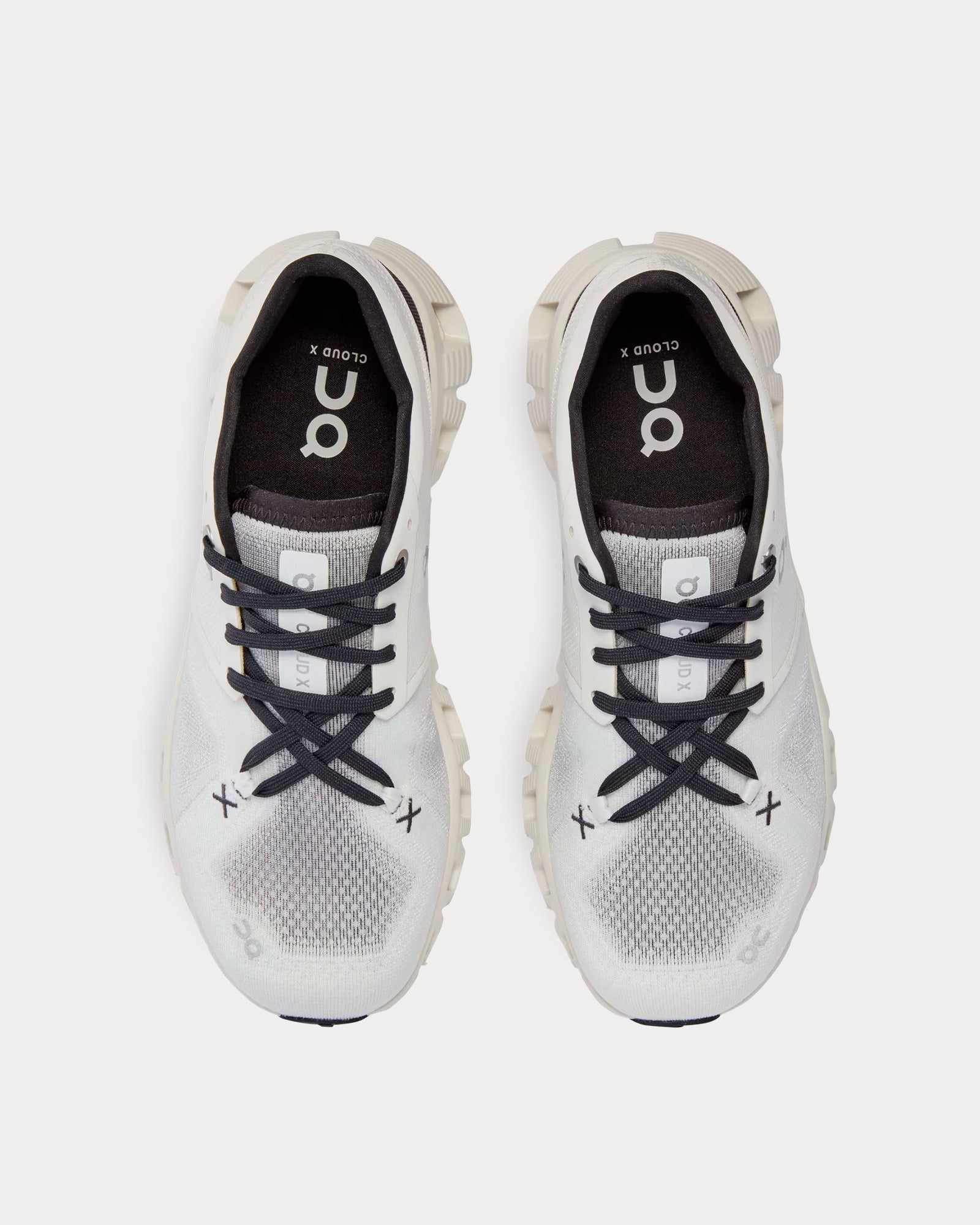 On Running Cloud X 3 White / Black Running Shoes - 2