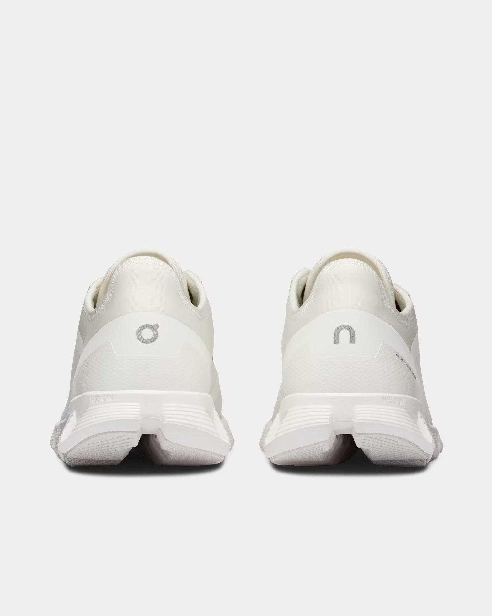 On Running Cloud X 3 AD Undyed-White / White Running Shoes - 3