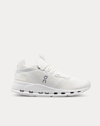 On Running Cloudnova Undyed-White / White Running Shoes