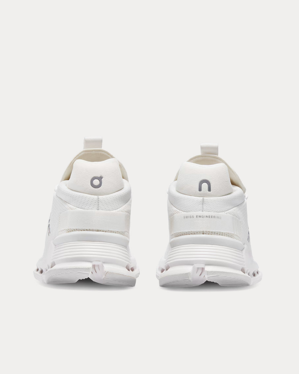 On Running Cloudnova Undyed-White / White Running Shoes - 3