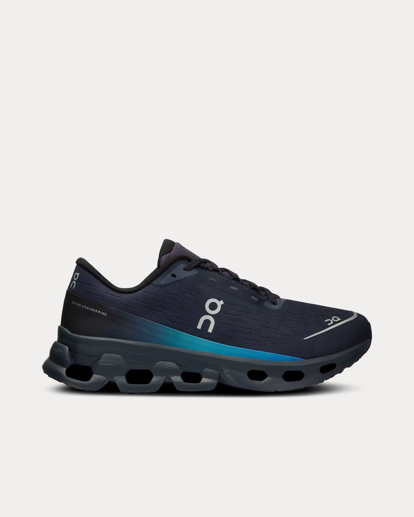 On Running Cloudspark Black / Blueberry Running Shoes - 1