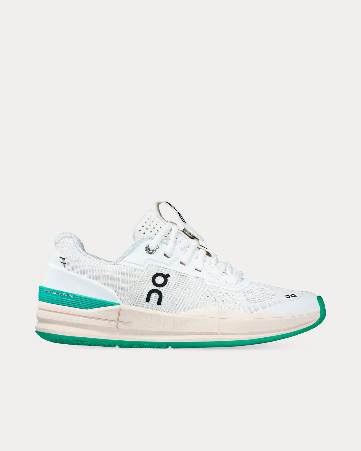 On Running The Roger Pro White / Mint Low Top Sneakers - 1