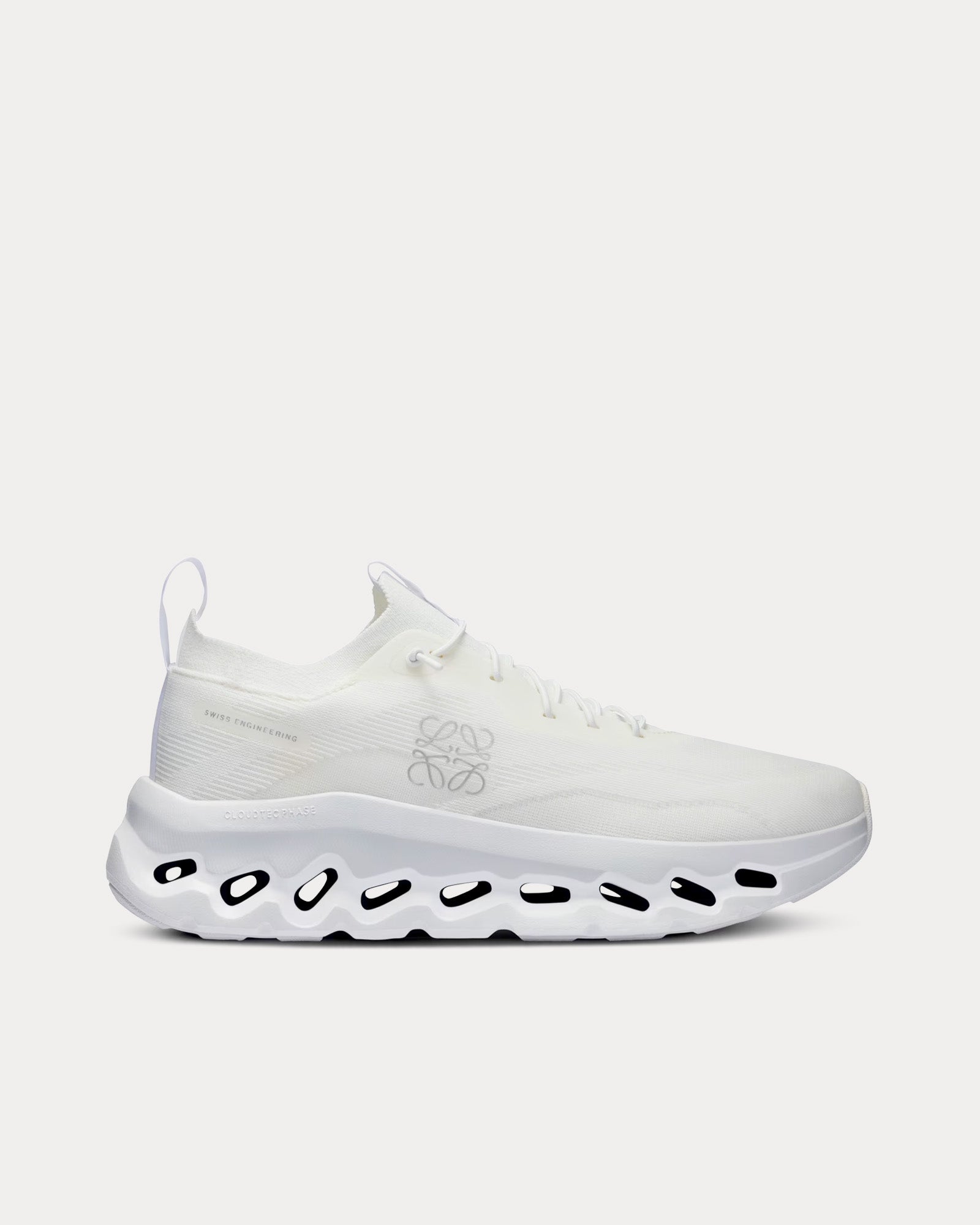 On Running x Loewe Cloudtilt All White Low Top Sneakers - 1