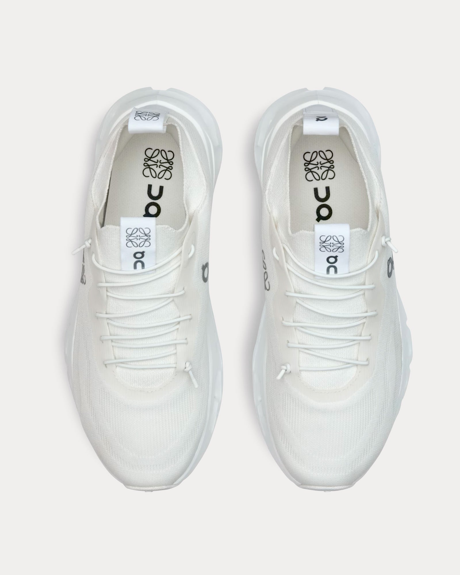 On Running x Loewe Cloudtilt All White Low Top Sneakers - 2