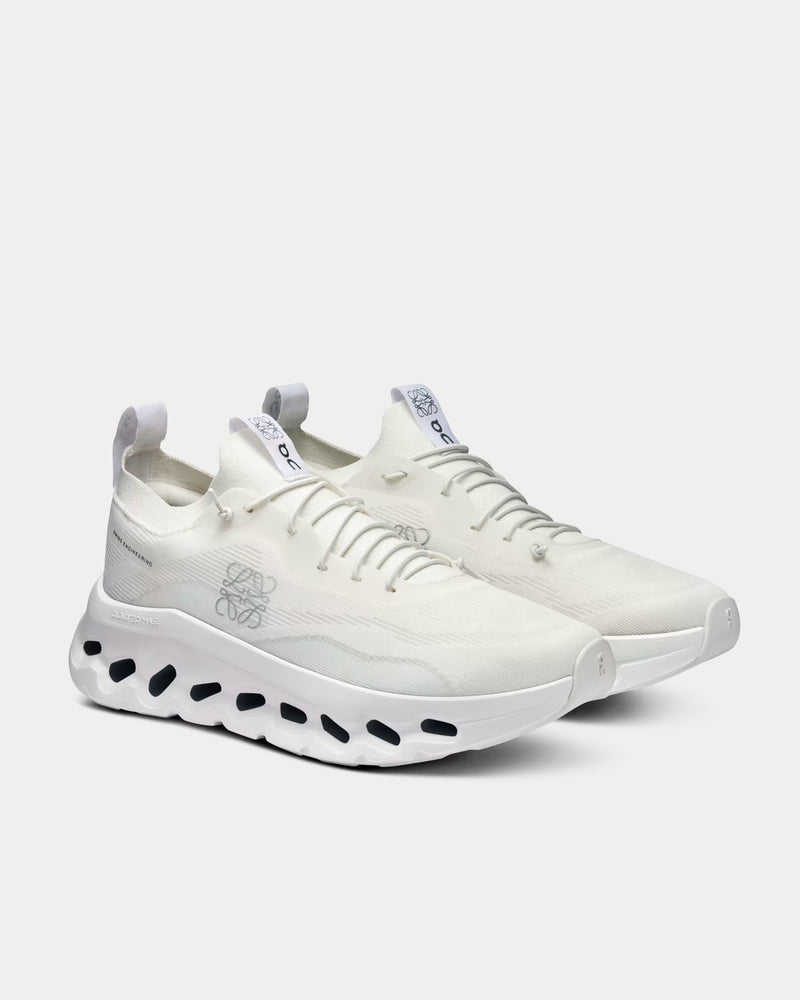 On Running x Loewe Cloudtilt All White Low Top Sneakers - 3