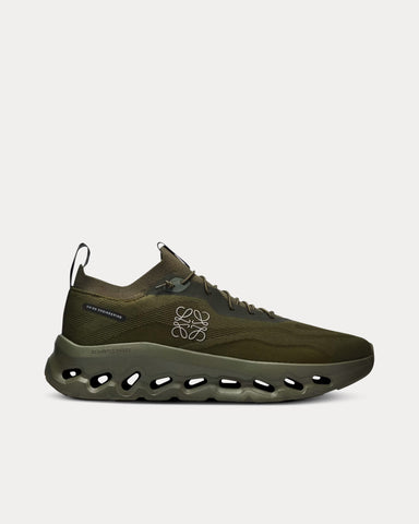 On Running x Loewe Cloudtilt Khaki Low Top Sneakers