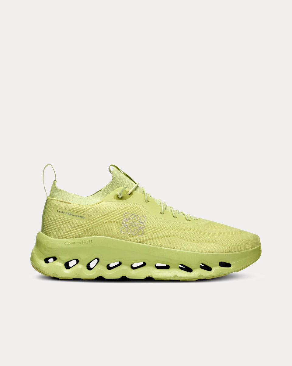 On Running x Loewe Cloudtilt Lime Green Low Top Sneakers - Sneak in Peace