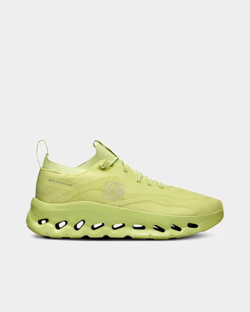 On Running x Loewe Cloudtilt Lime Green Low Top Sneakers - 1