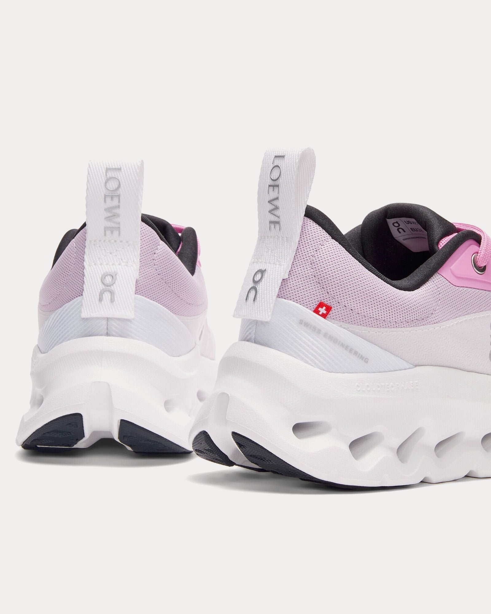 On Running x Loewe Cloudtilt 2.0 Pink / White Running Shoes - 3