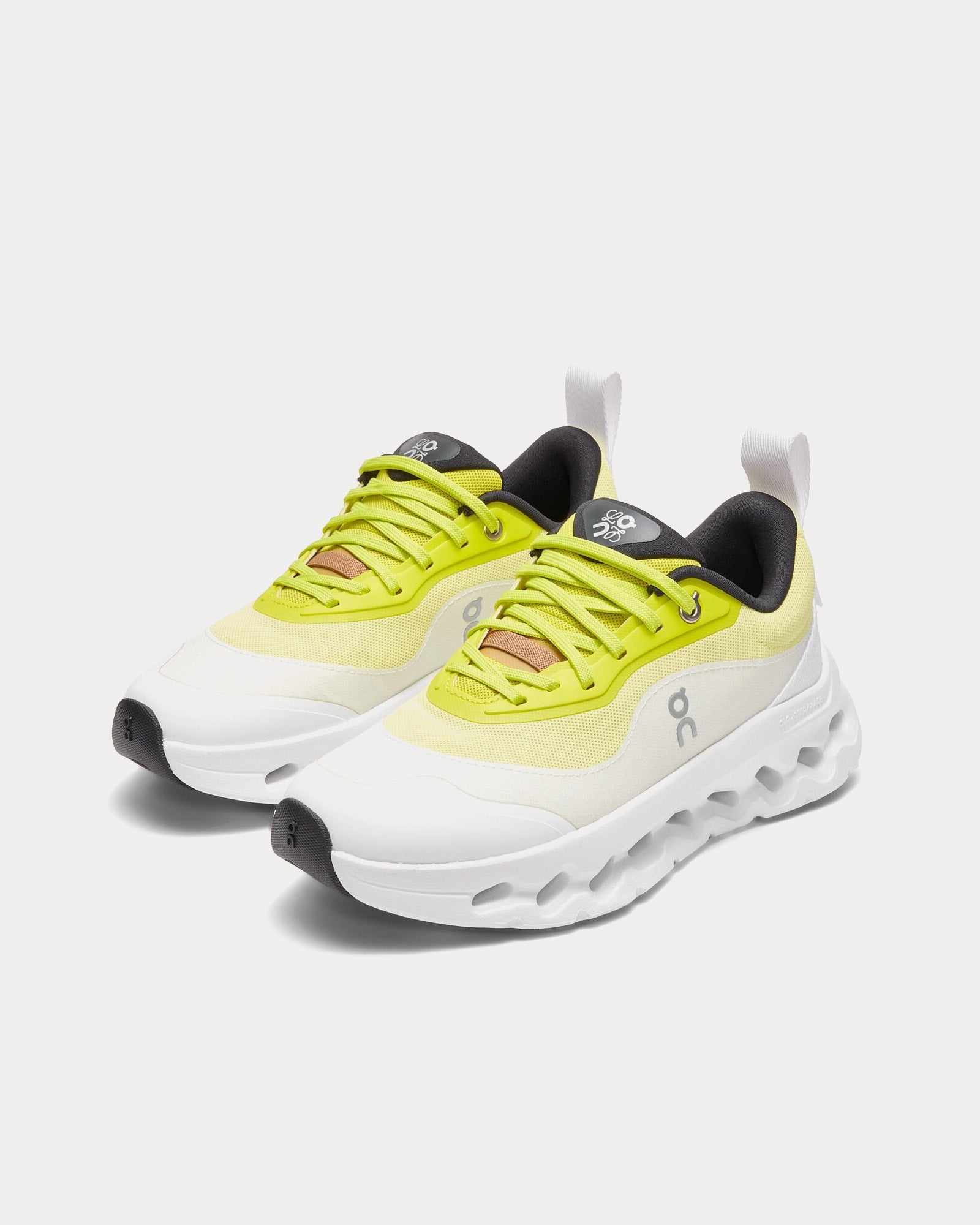 On Running x Loewe Cloudtilt 2.0 Neon Yellow / White Running Shoes - 2