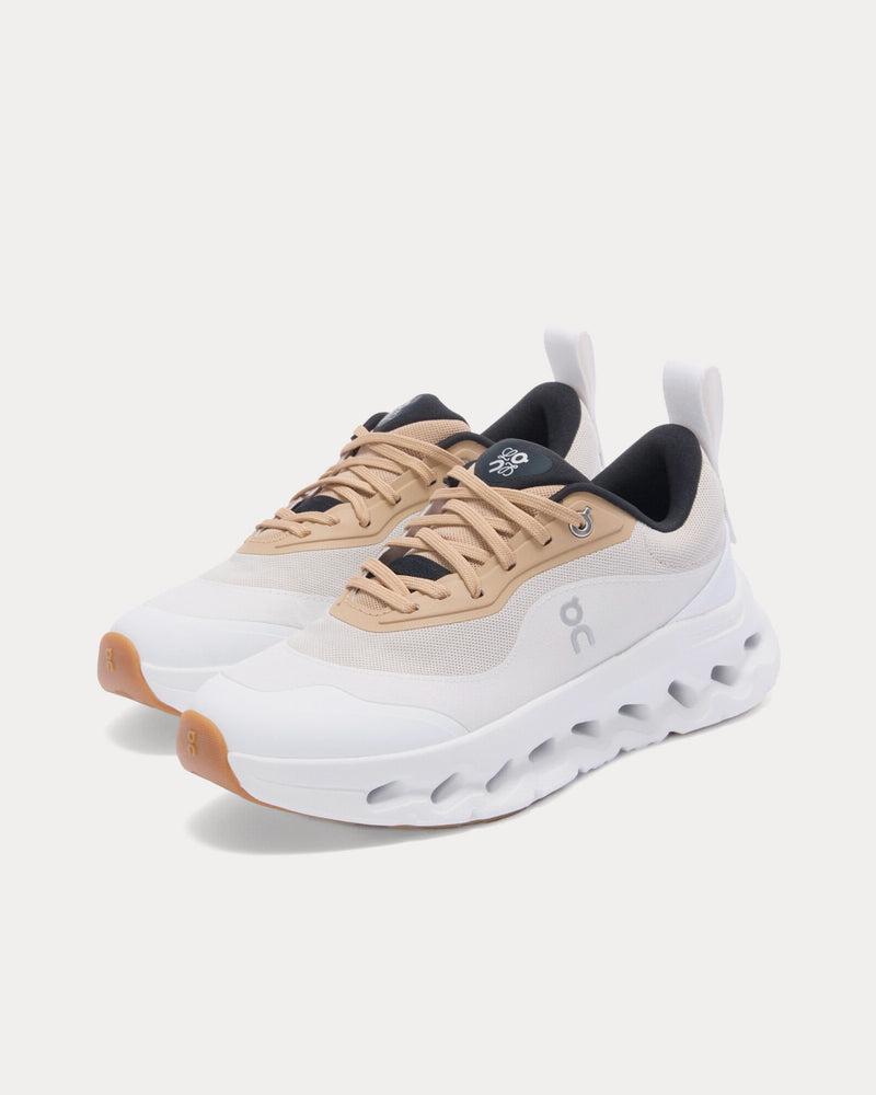 On Running x Loewe Cloudtilt 2.0 Tan / White / Gum Running Shoes - 2