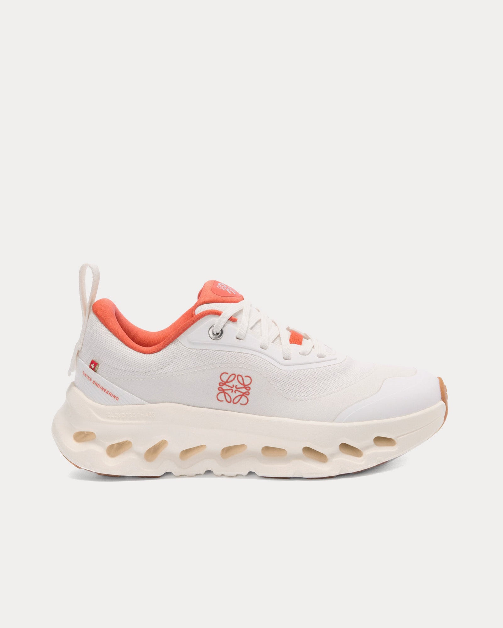 On Running x Loewe Cloudtilt 2.0 White / Orange Running Shoes - 1