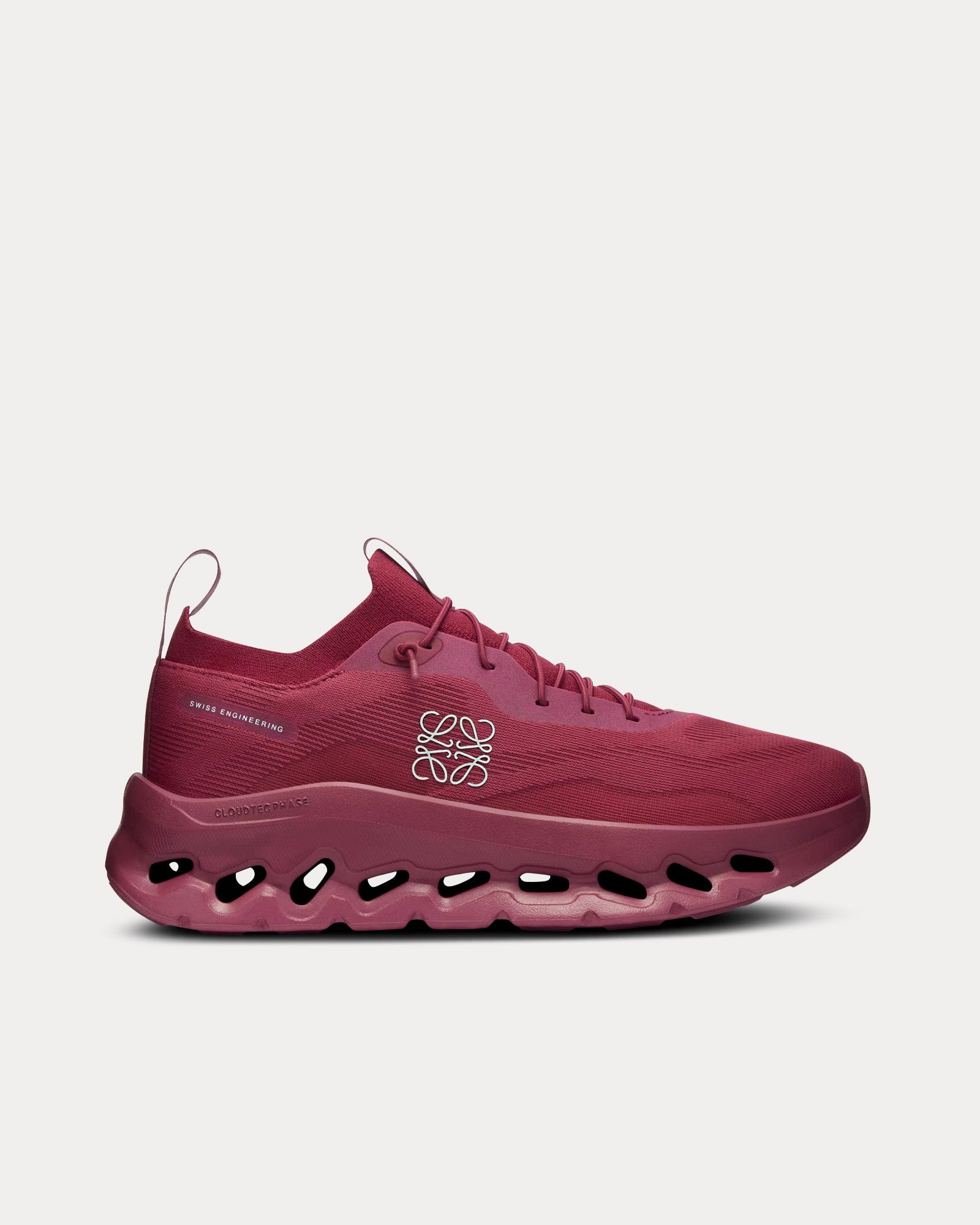 On Running x Loewe Cloudtilt Beet Red Low Top Sneakers - 1