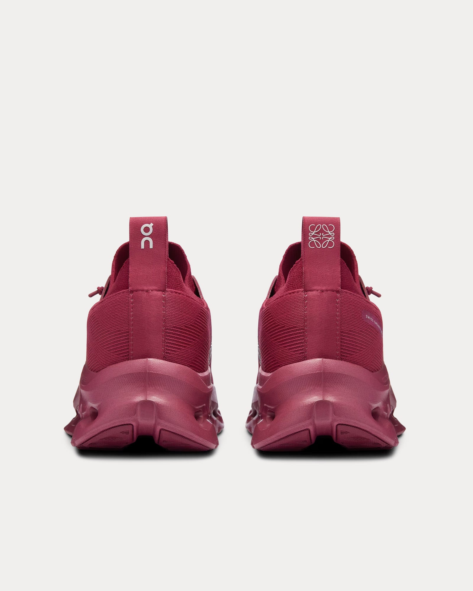 On Running x Loewe Cloudtilt Beet Red Low Top Sneakers - 3