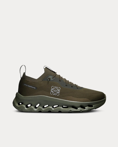 On Running x Loewe Cloudtilt Khaki Green Running Shoes