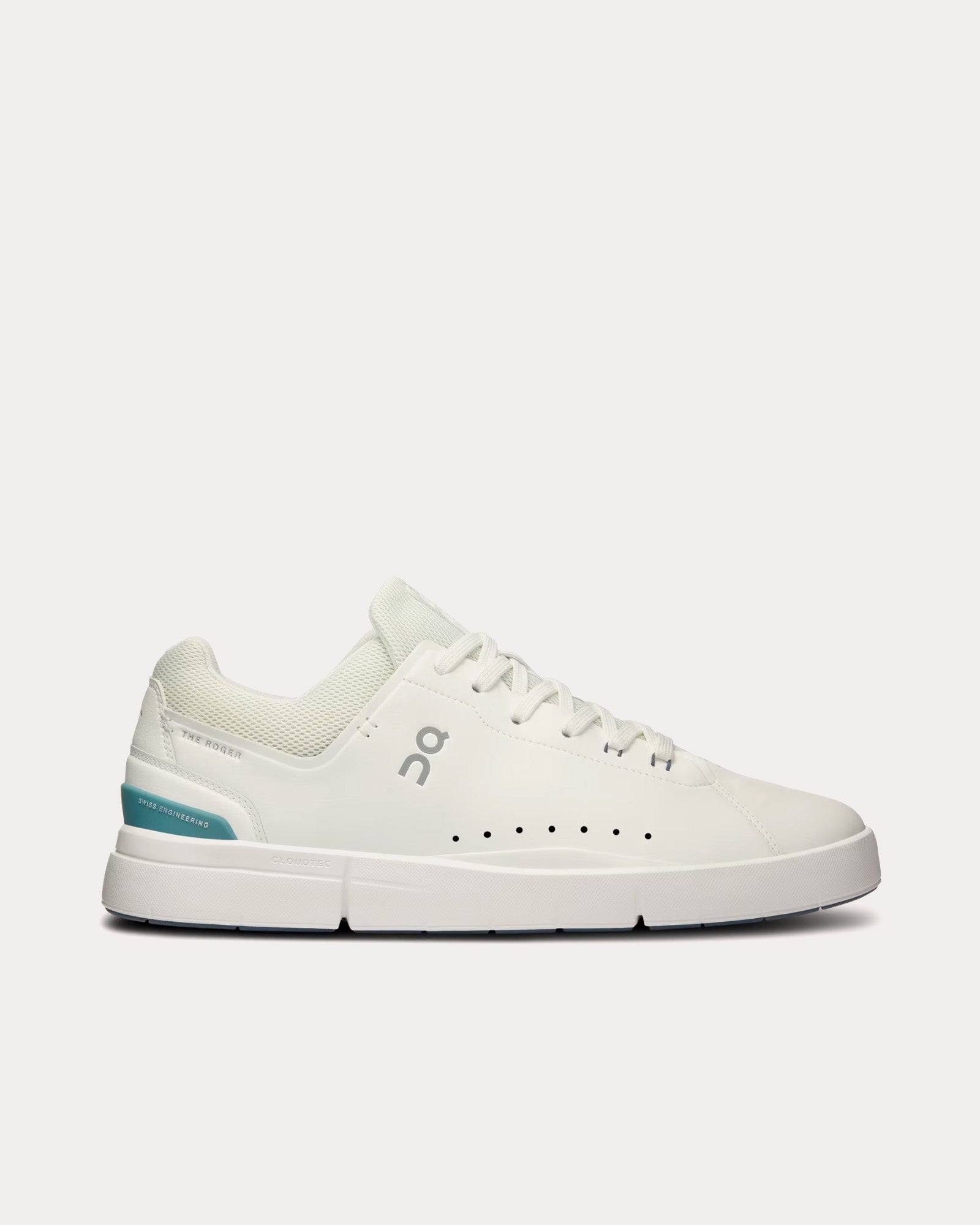 On Running The Roger Advantage White / Ice Low Top Sneakers - 1