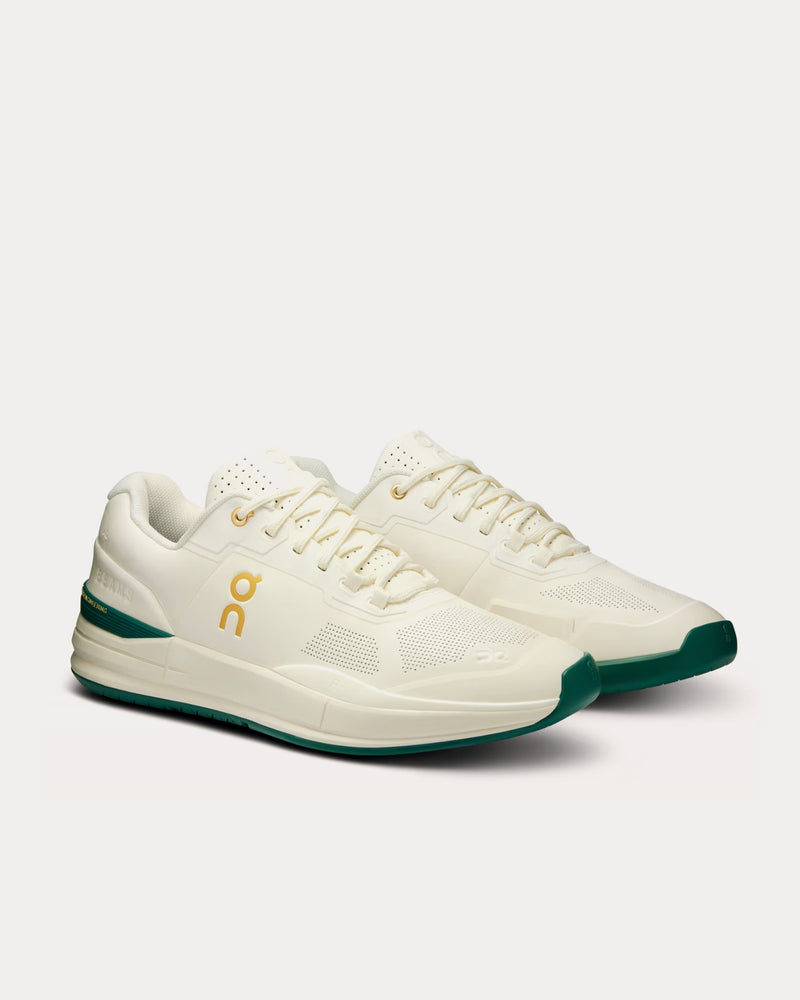 On x Beams The Roger Pro Ivory / Evergreen Low Top Sneakers - 3