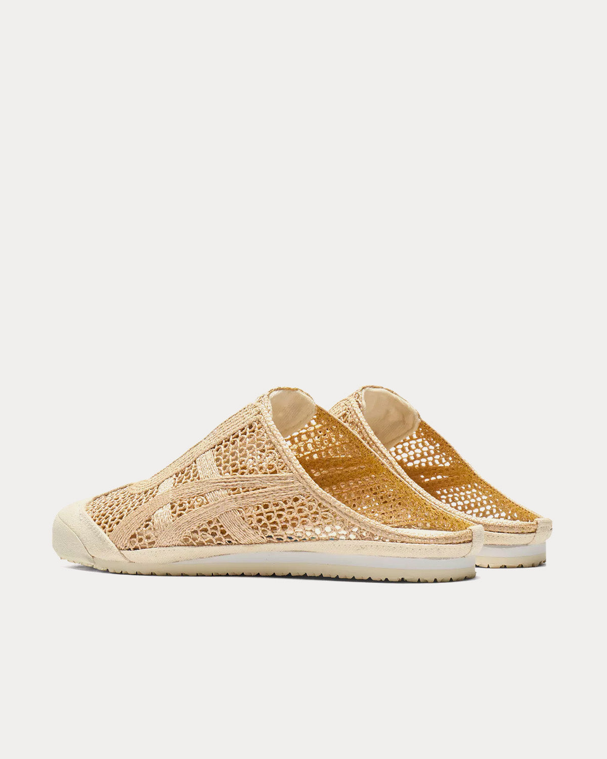 Onitsuka Tiger Mexico 66 Sabot Beige / Beige Slip Ons - 3