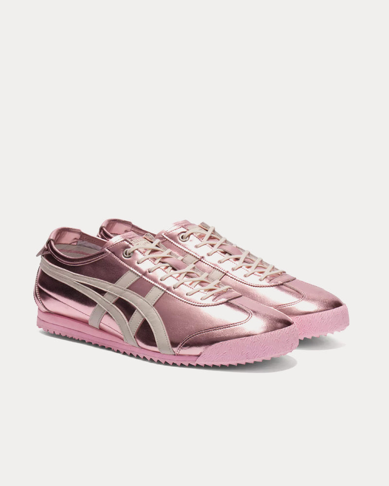 Onitsuka Tiger Mexico 66 SD 'Metallic Series' Crystal Pink / Cream Low Top Sneakers - 3