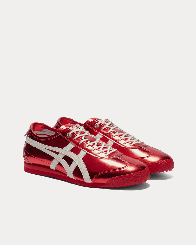 Onitsuka Tiger Mexico 66 SD 'Metallic Series' Ginger Peach / Cream Low Top Sneakers - 3