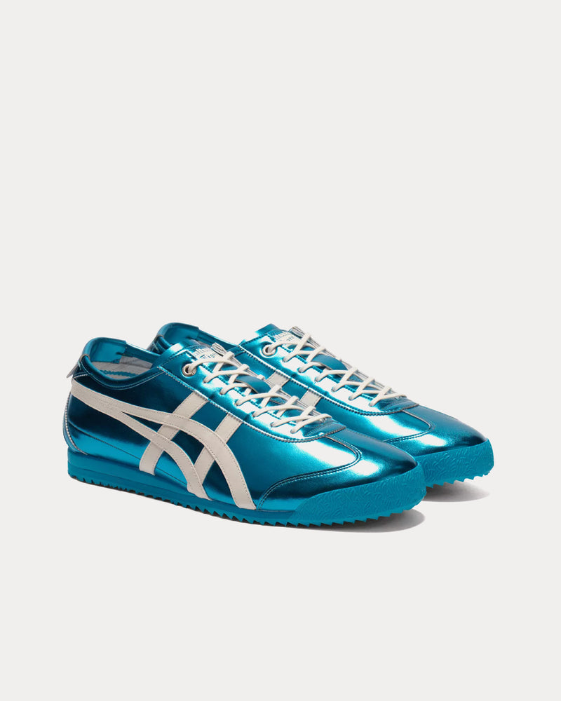 Onitsuka Tiger Mexico 66 SD 'Metallic Series' Pale Mint / Cream Low Top Sneakers - 3