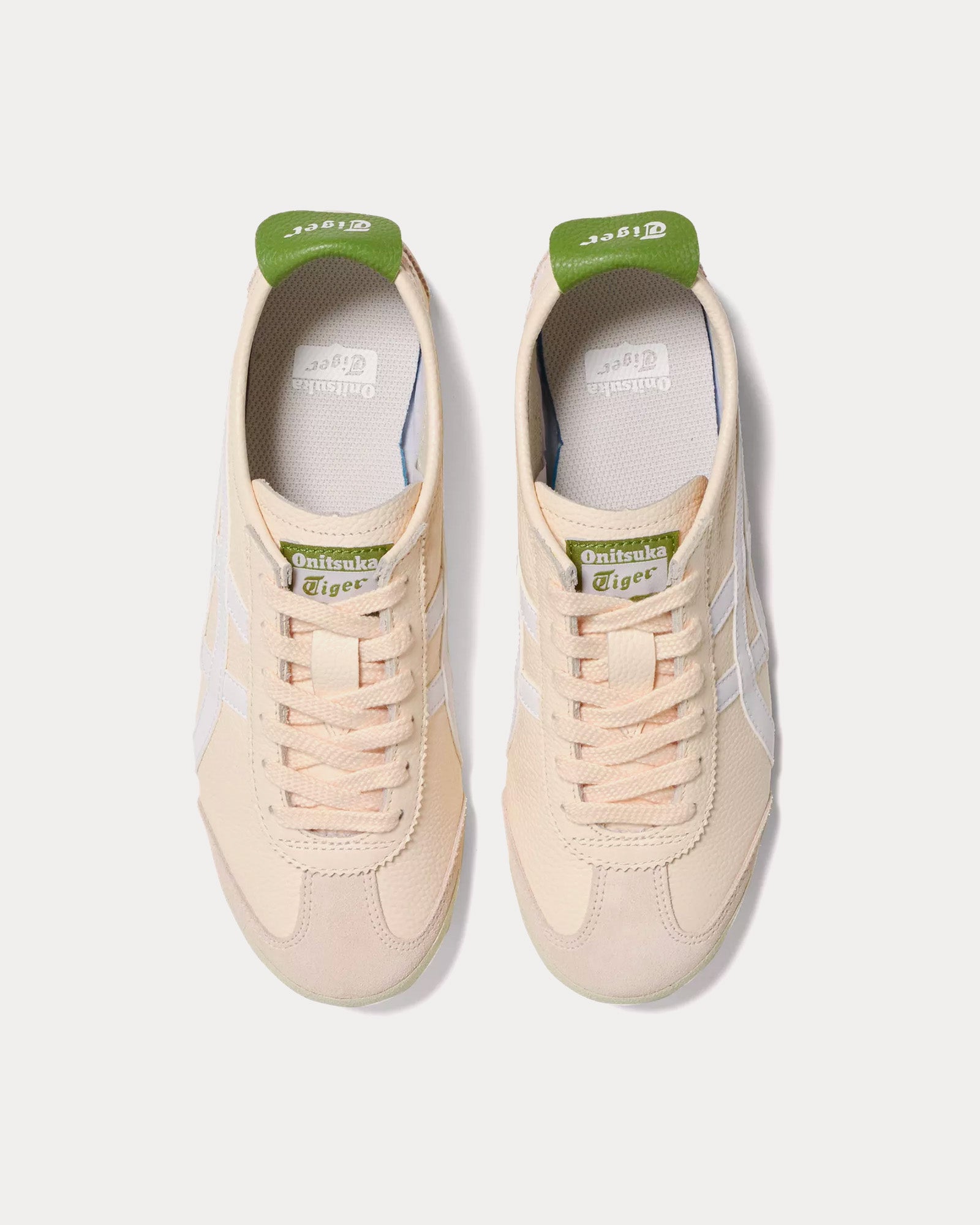 Onitsuka Tiger Mexico 66 White Peach / White Low Top Sneakers - 2