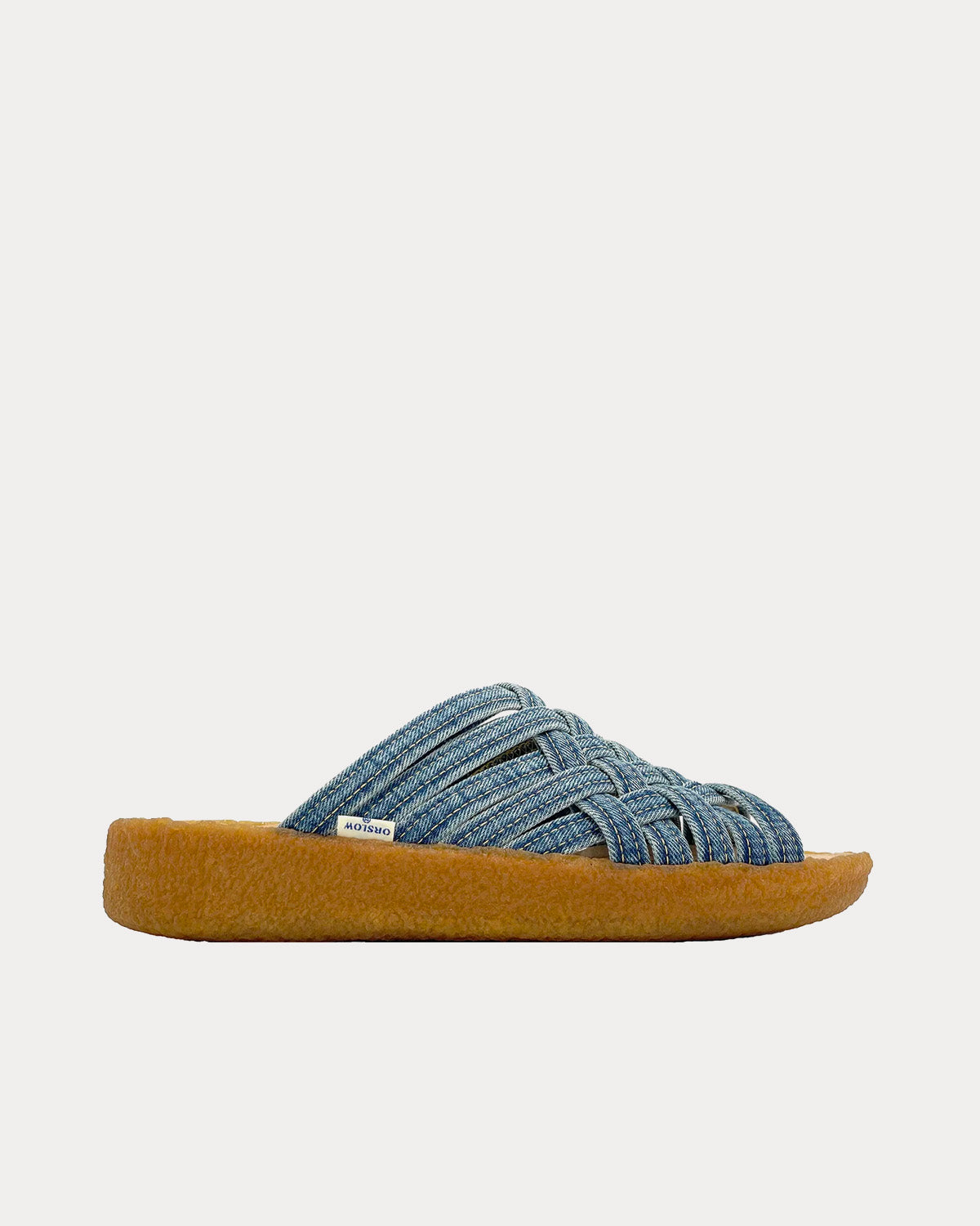 Malibu Sandals x orSlow Zuma Washed Indigo Denim Sandals - 1