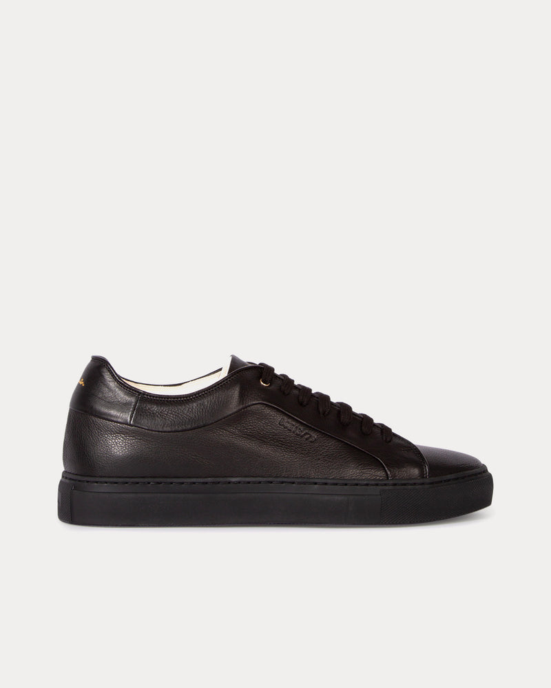 Paul Smith Basso Eco Leather Black Low Top Sneakers - 1