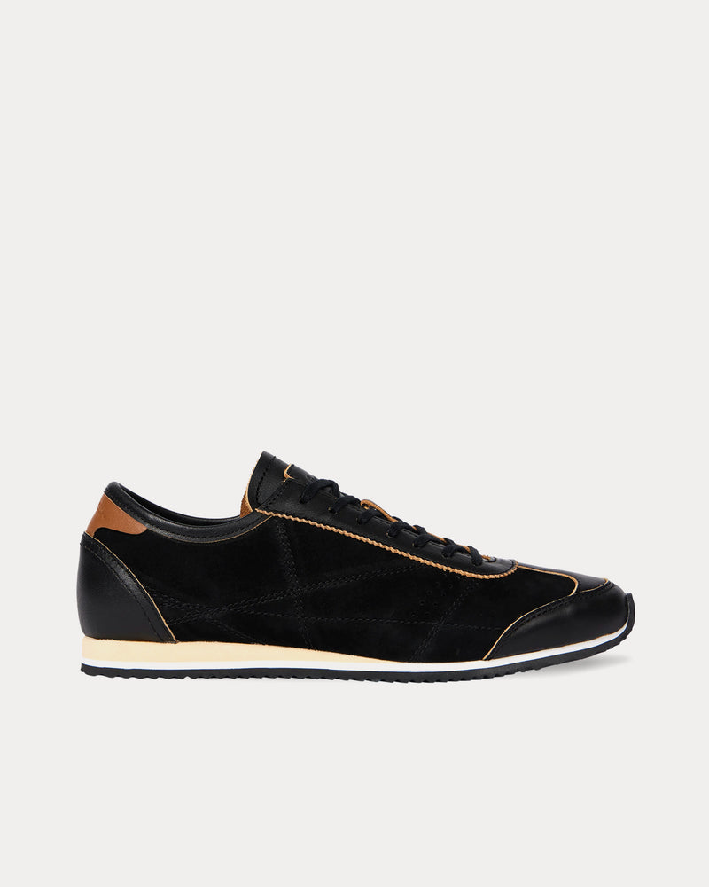 Paul Smith Maltese Nubuck Black Low Top Sneakers - 1