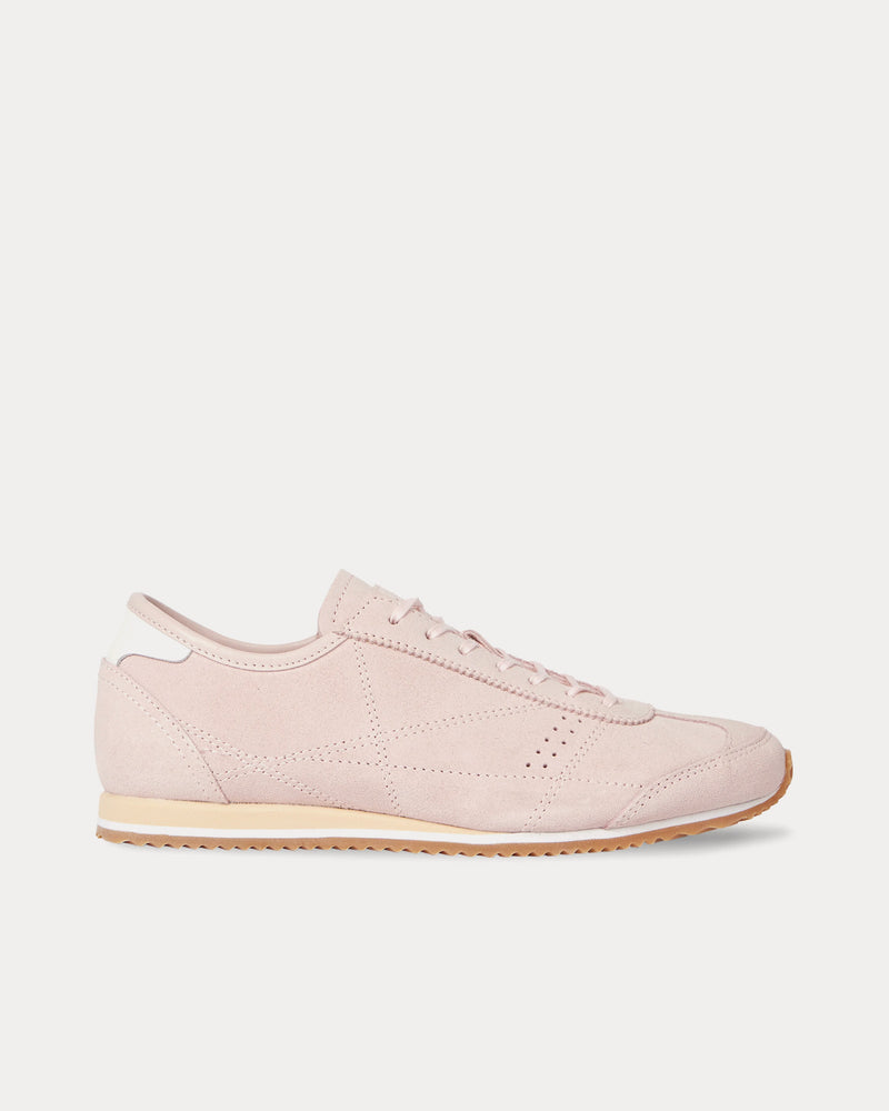 Paul Smith Maltese Nubuck Pink Low Top Sneakers - 1