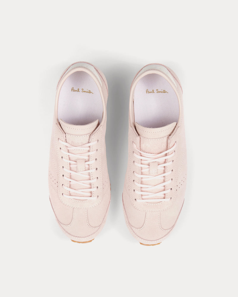 Paul Smith Maltese Nubuck Pink Low Top Sneakers - 2