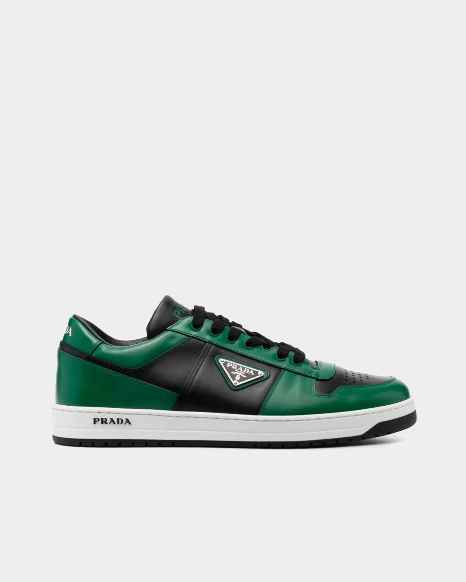 Prada leather sneaker best sale