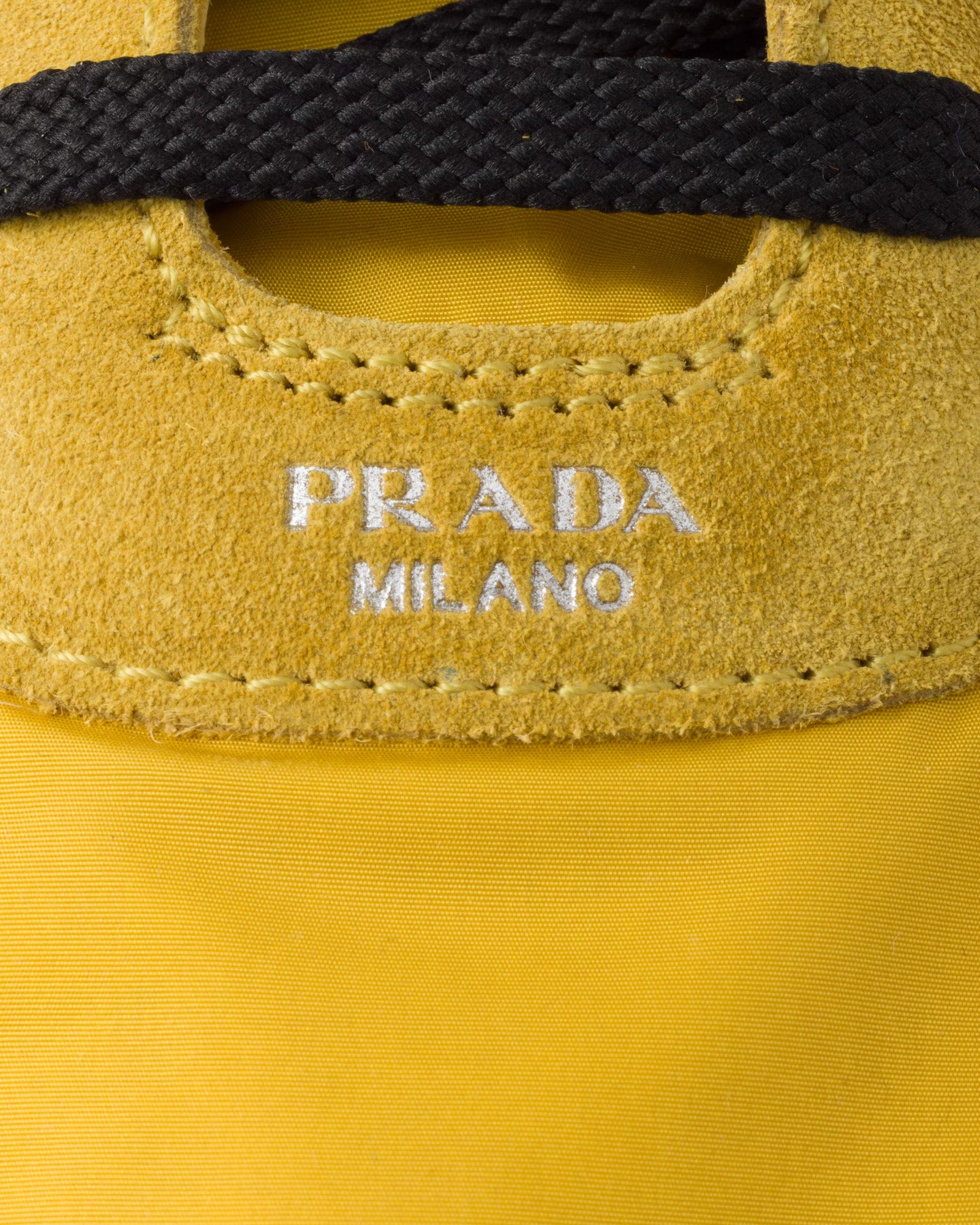 Prada Collapse Re-Nylon & Suede Topaz Low Top Sneakers - 5