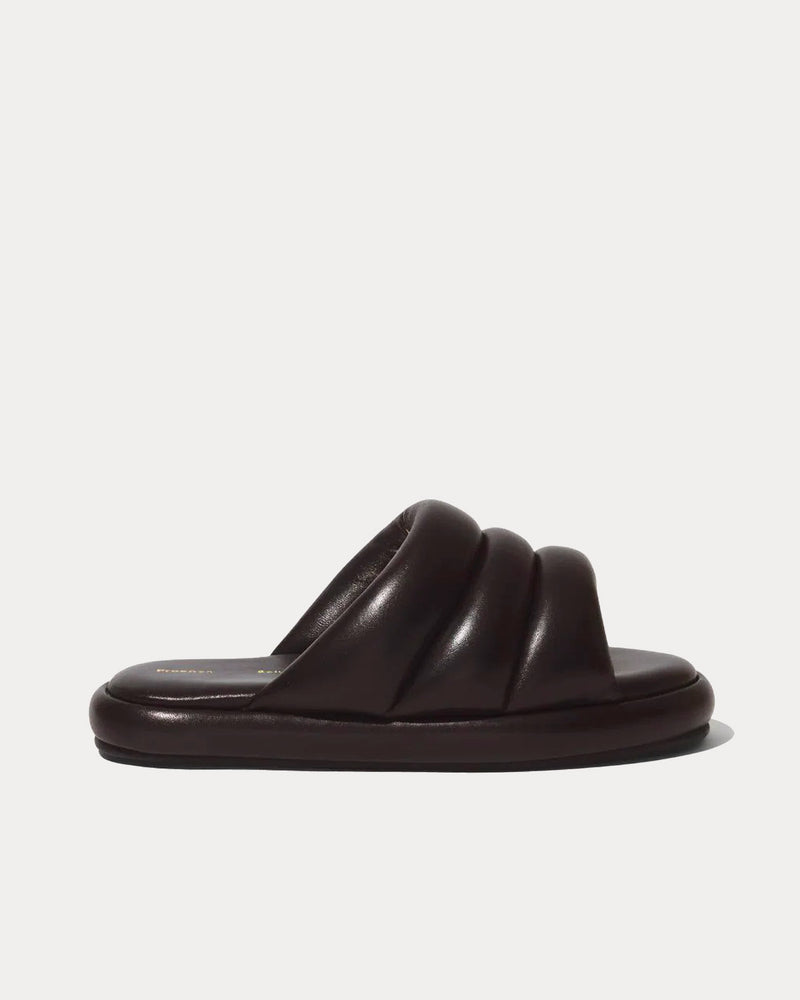 Proenza Schouler Arc Slides Black Slip Ons - 1