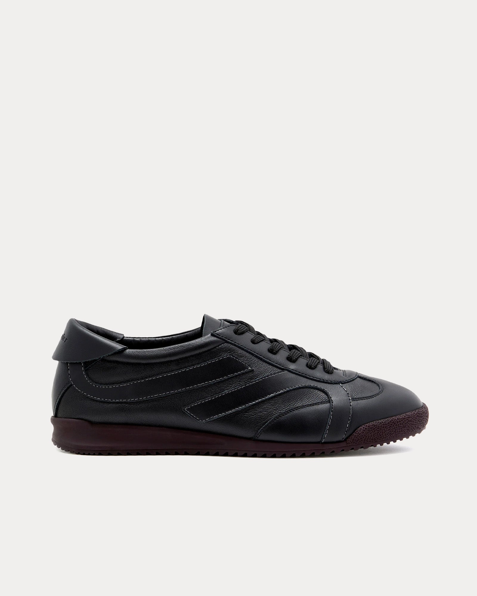 Proenza Schouler Track Leather Black Low Top Sneakers - 1