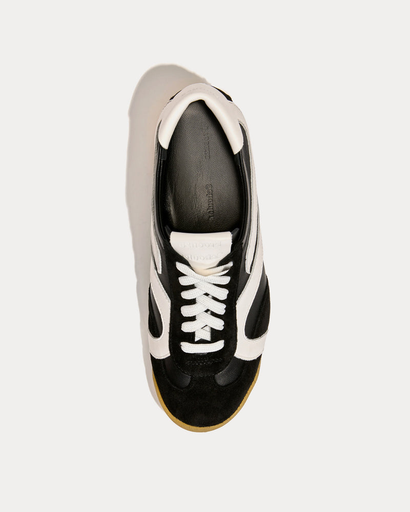 Proenza Schouler Track Leather Black / White Low Top Sneakers - 2