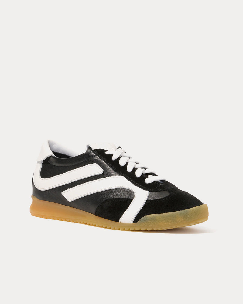 Proenza Schouler Track Leather Black / White Low Top Sneakers - 5