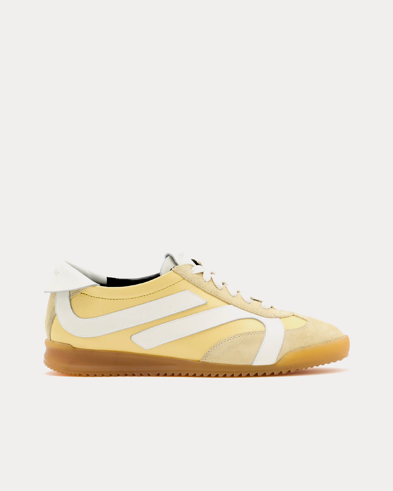 Proenza Schouler Track Leather Resin / Ecru Low Top Sneakers - 1