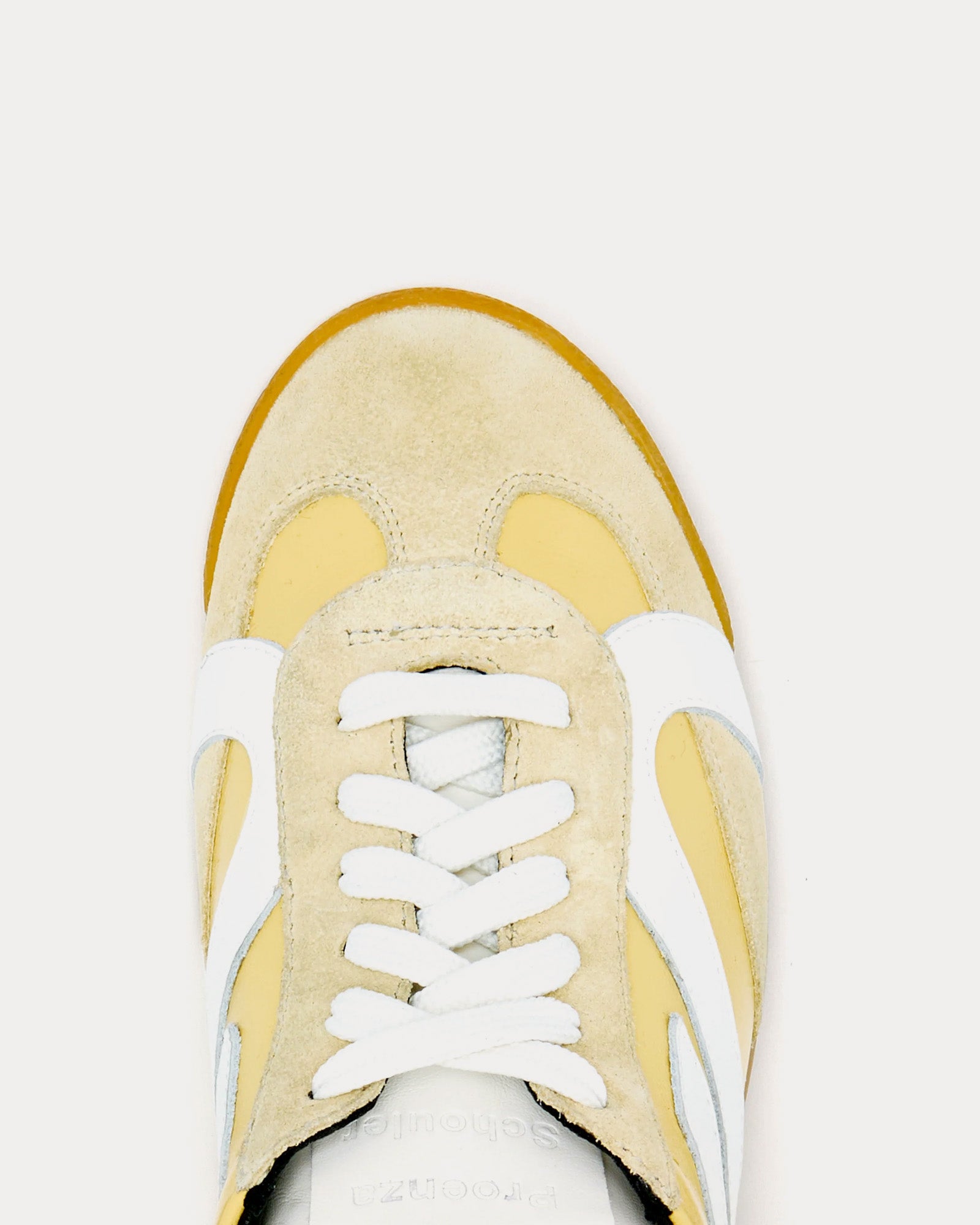 Proenza Schouler Track Leather Resin / Ecru Low Top Sneakers - 5