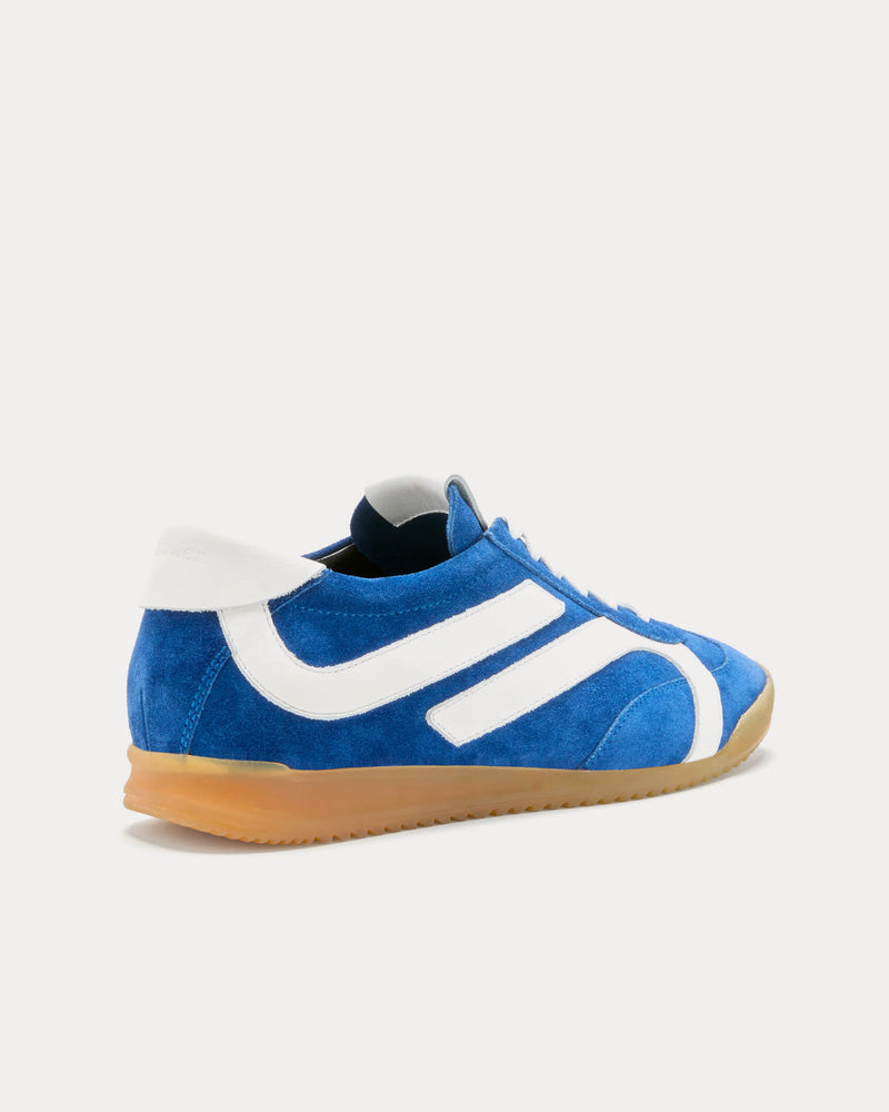 Proenza Schouler Track Suede Cobalt / White Low Top Sneakers - 4