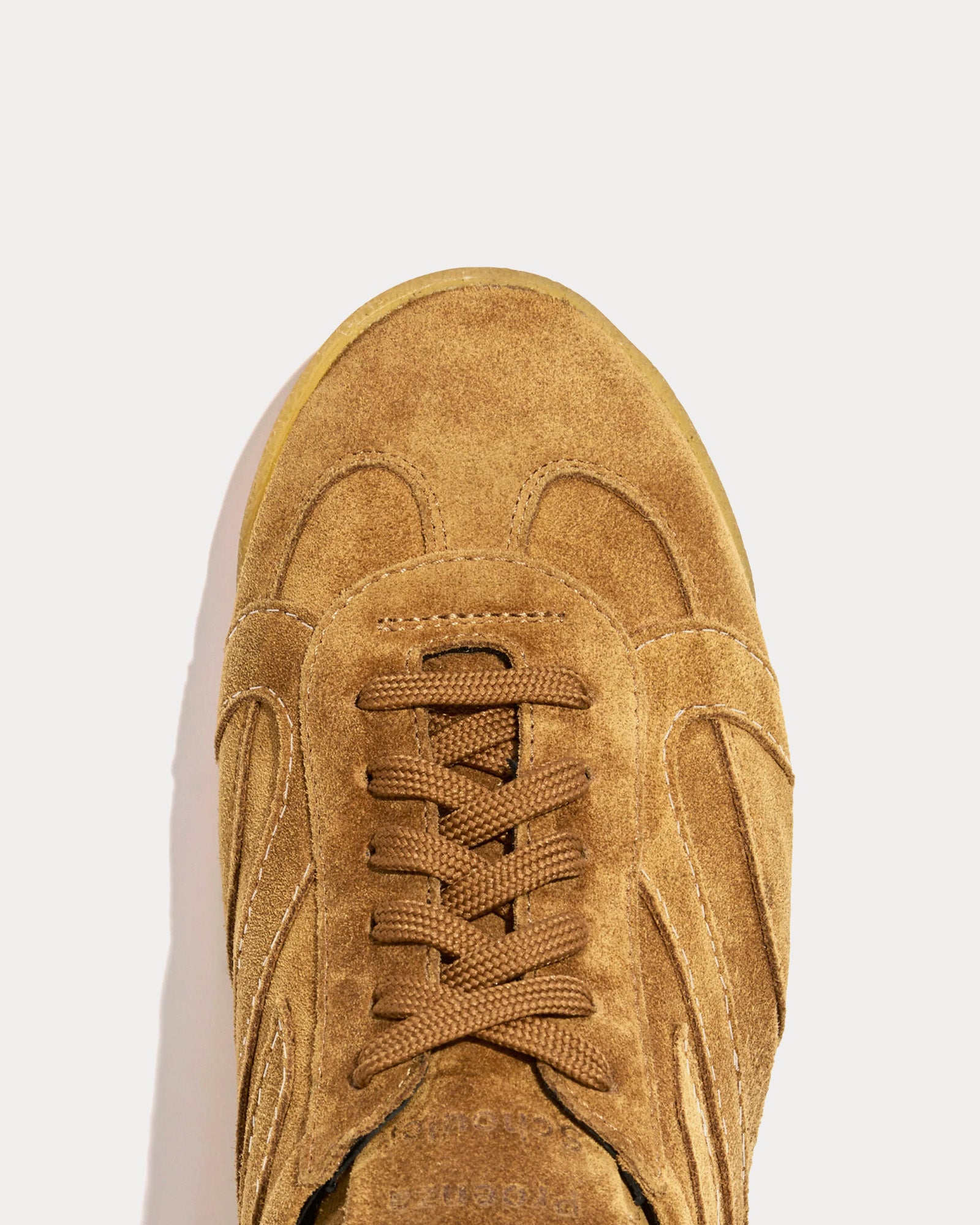 Proenza Schouler Track Suede Tobacco Low Top Sneakers - 5