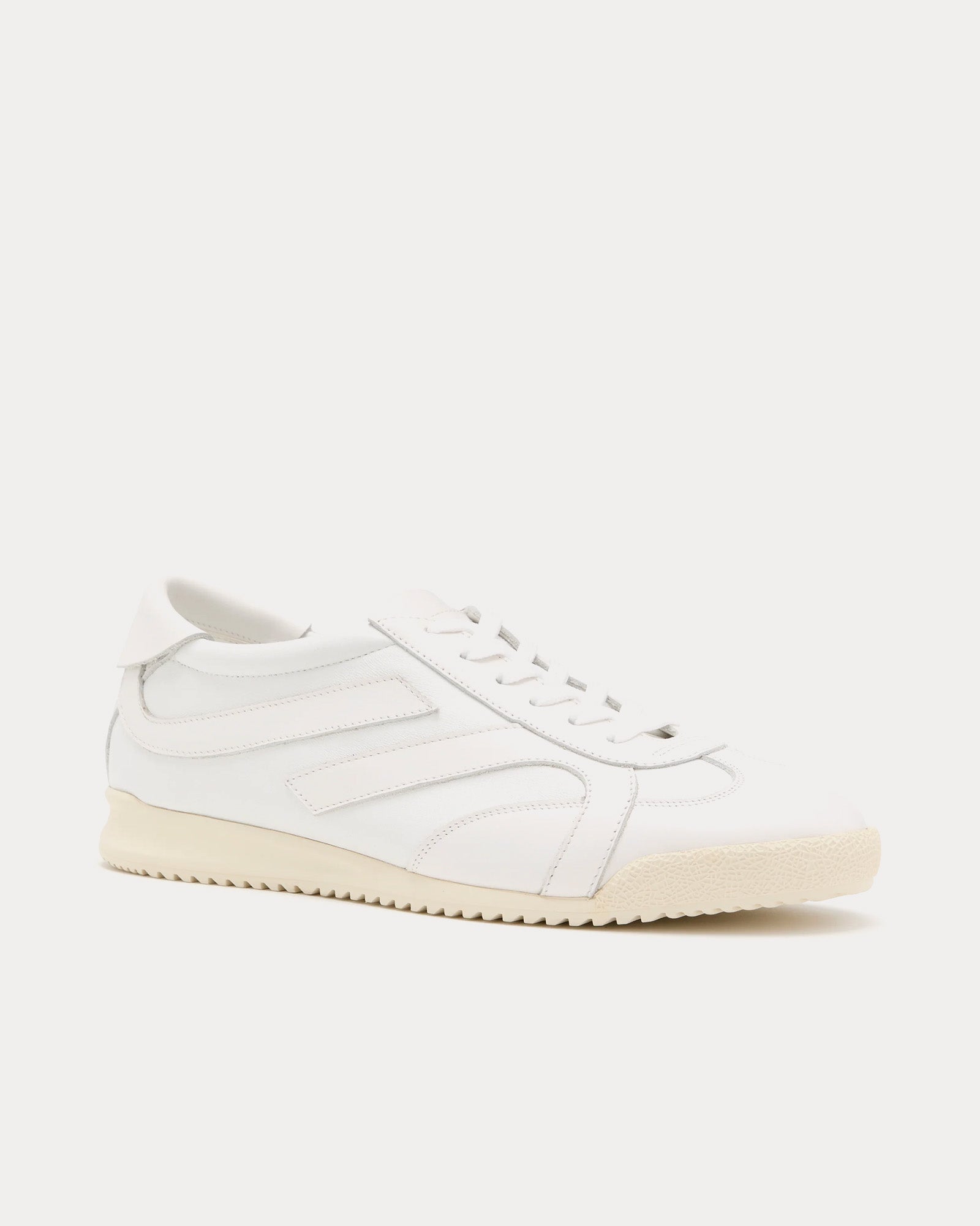 Proenza Schouler Track Leather White Low Top Sneakers - 3