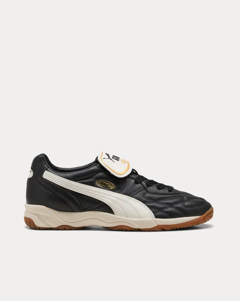 Puma King Indoor Puma Black / Warm White Low Top Sneakers - 1