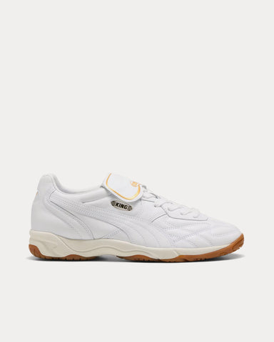 Puma King Indoor Puma White / Frosted Ivory Low Top Sneakers