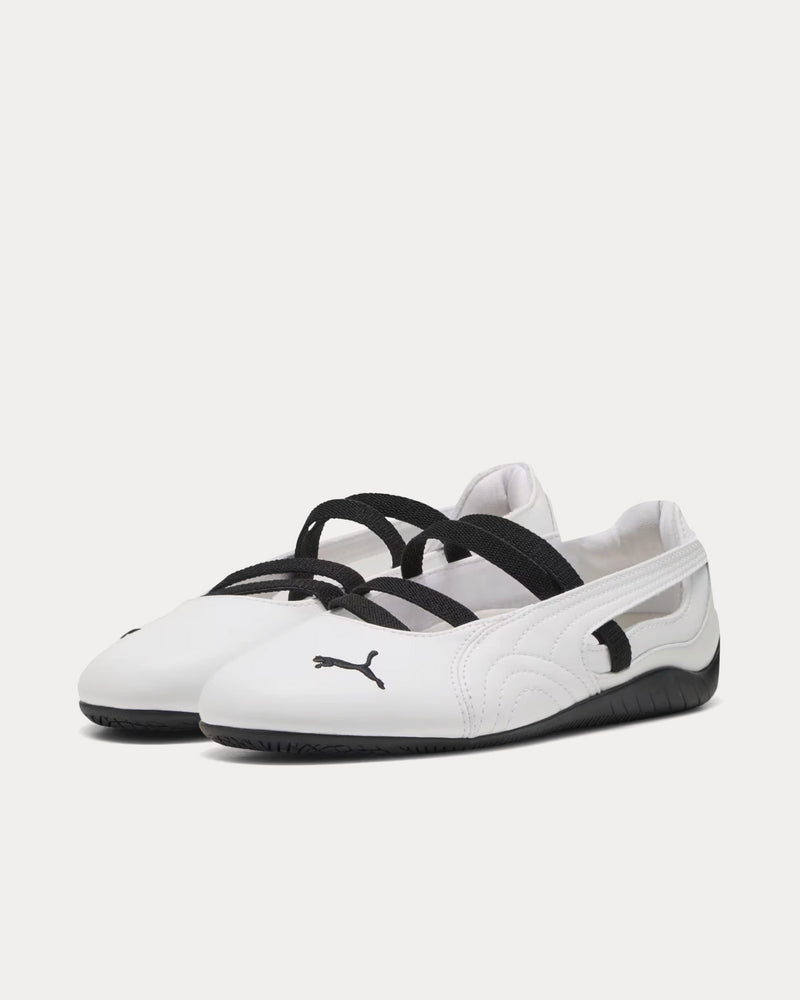 Puma Speedcat Ballet Leather Puma White / Puma White / Puma Black Slip On Sneakers - 3