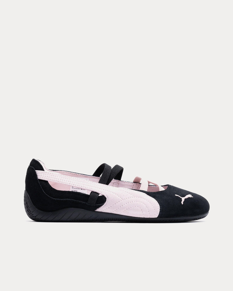 Puma Speedcat Ballet Suede Black / Mauve Mist Slip On Sneakers - 1