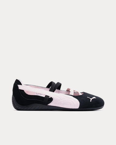 Puma Speedcat Ballet Suede Black / Mauve Mist Slip On Sneakers